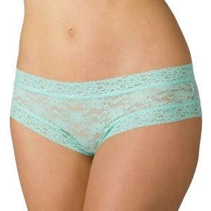 Candies Sea Glass Mint Green Cheeky Lace Panties